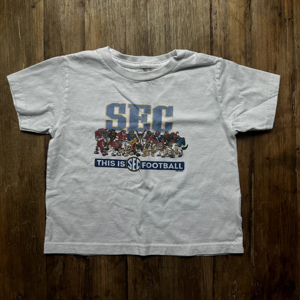 Kids SEC T-Shirt Size 4T 100% Cotton